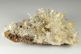 Spectacular, Mango Quartz Crystal Cluster - Cabiche, Colombia #188378-1
